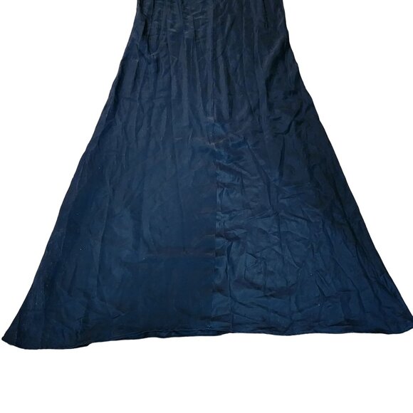 Vintage Black Silk Slip Dress - Picture 10 of 11